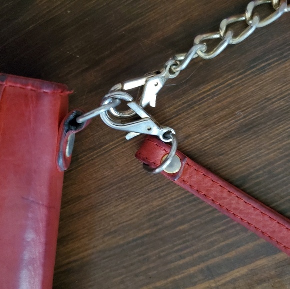 Leather Crossbody Clutch - Picture 6 of 7